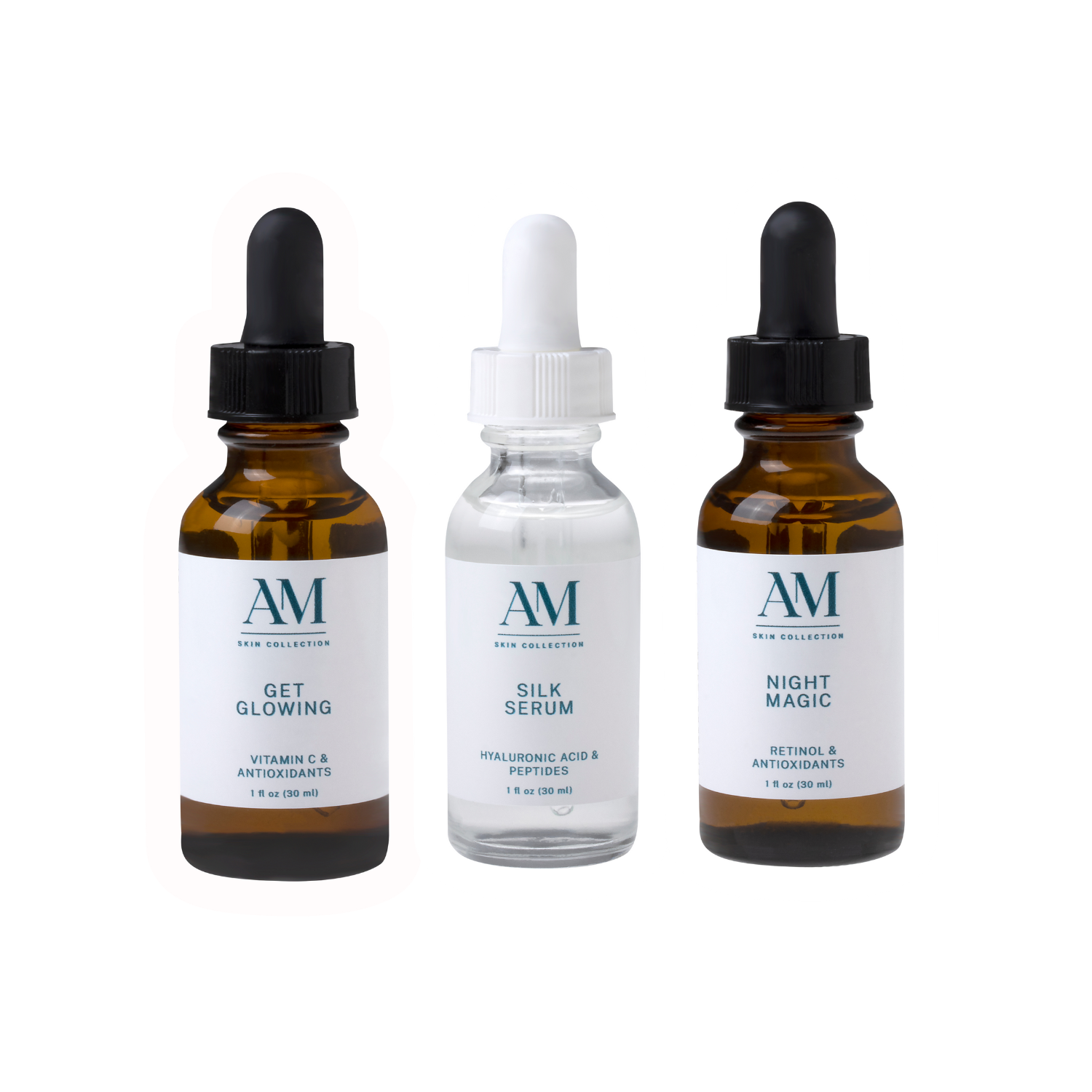 AM Skin Collection: The Serum Trio