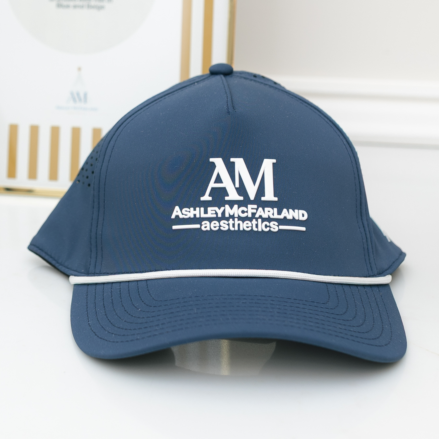 Ashley McFarland Aesthetics Branded Bills Hat