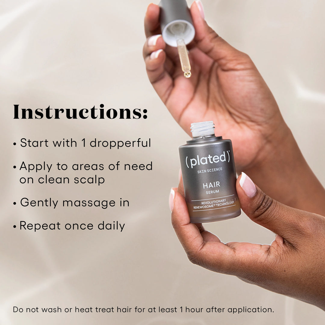 Plated Skin Science: Hair Serum